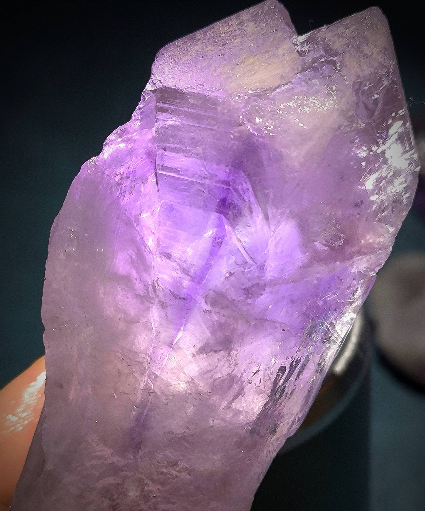 Large Natural Amethyst - 10 cm, 150-200 g rough crystal