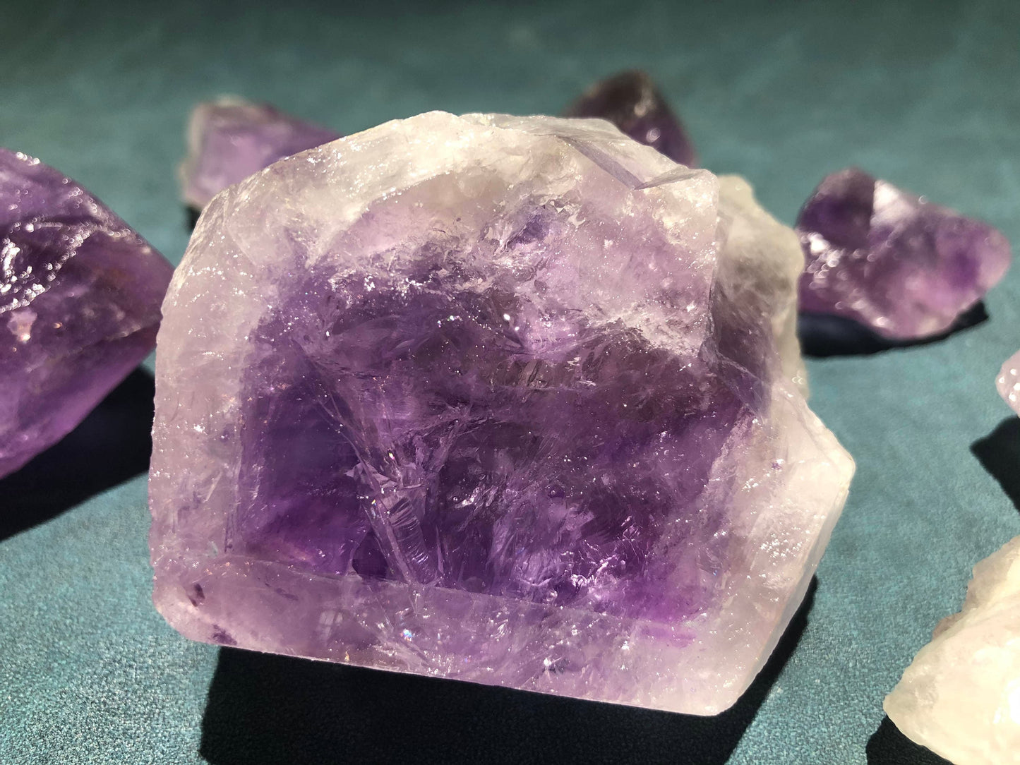 Large Natural Amethyst - 10 cm, 150-200 g rough crystal